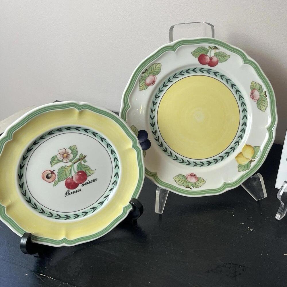 Villeroy And Boch Fleurence French Garden Salad and Bread Plates - Picture 11 of 13